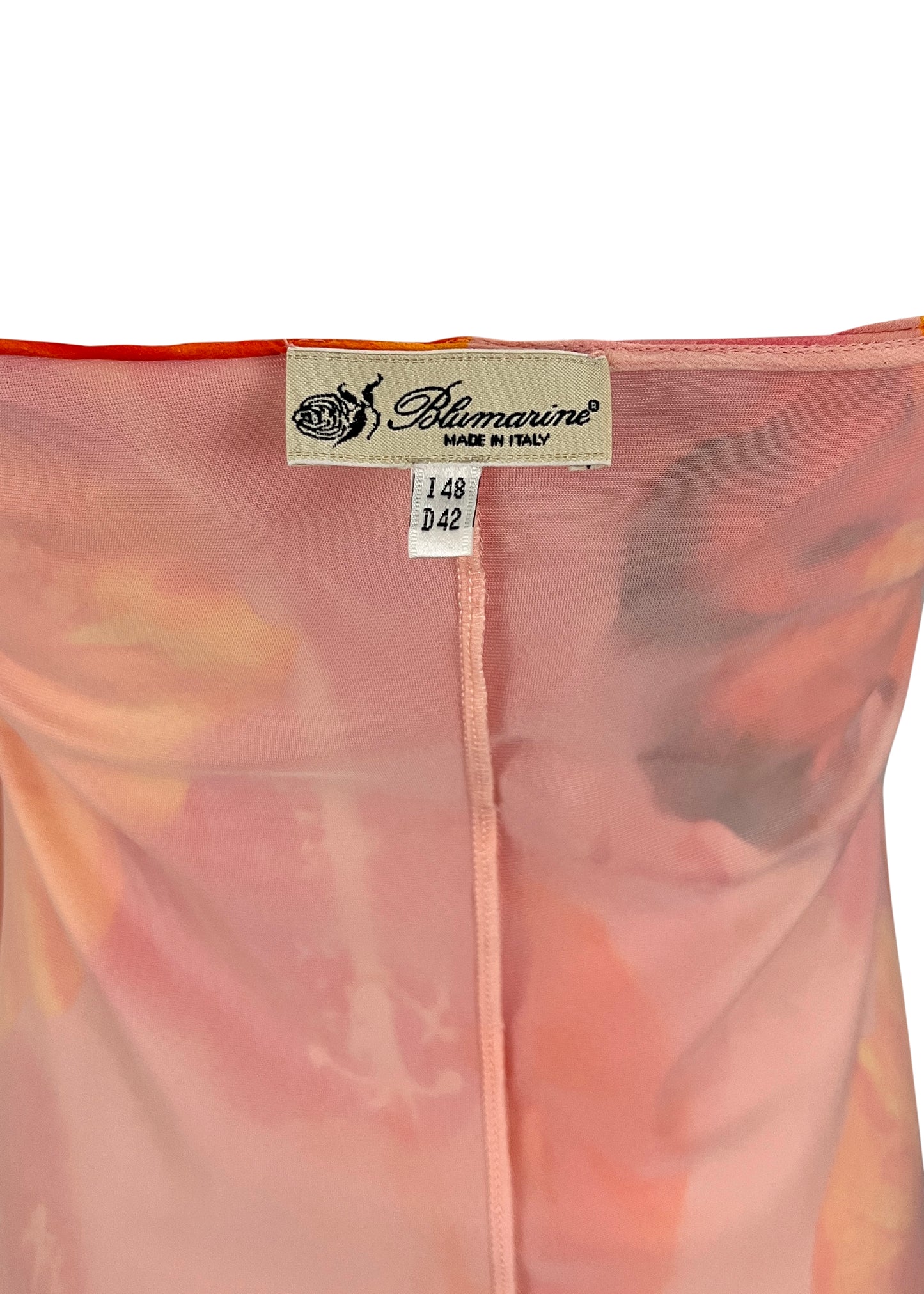Pink Silk Hibiscus dress