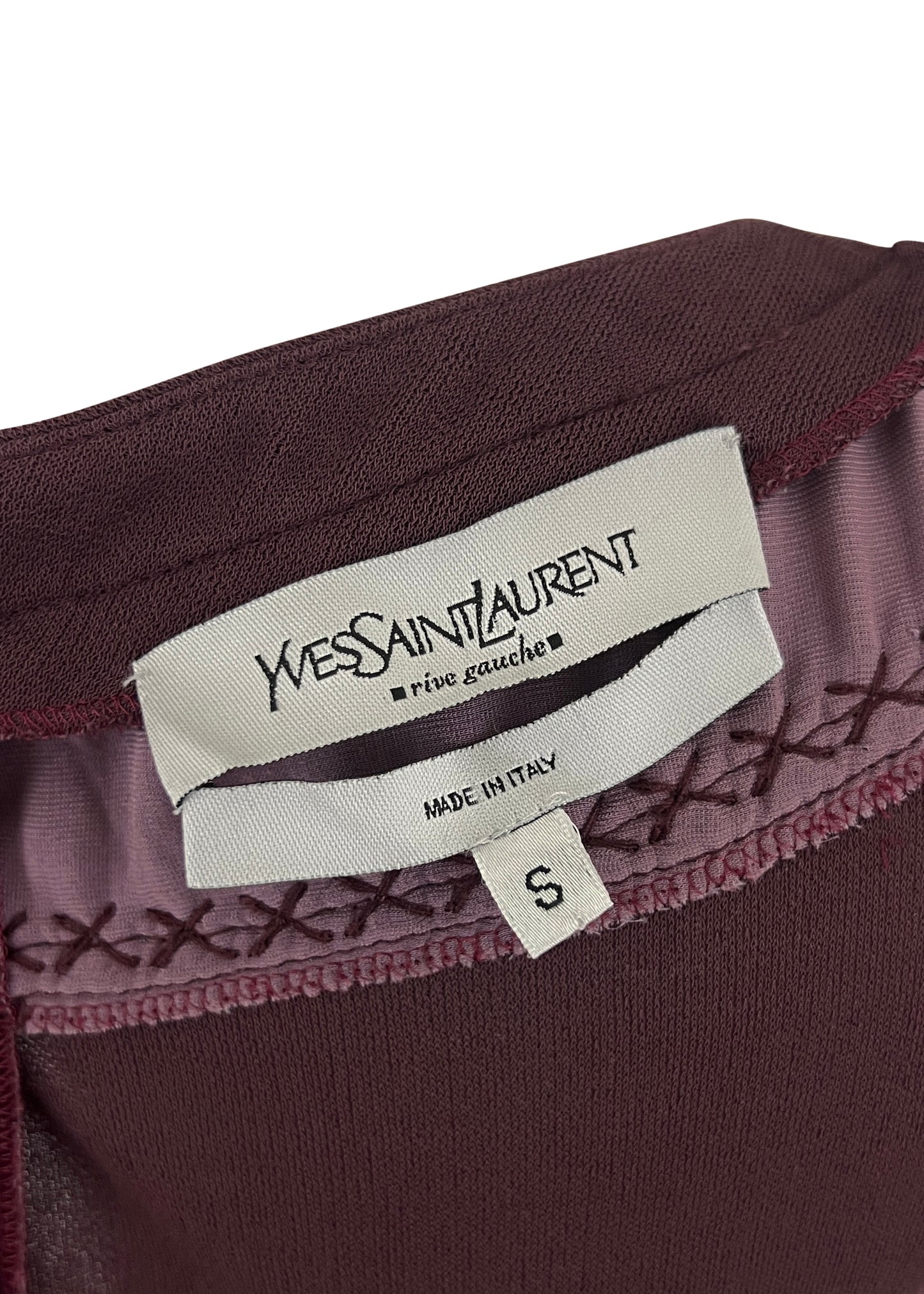 Burgundy Cap Sleeve Dress with Velvet Trim