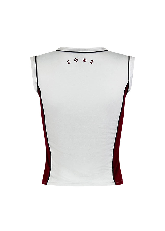White & Red World Cup 2002 Tank Top