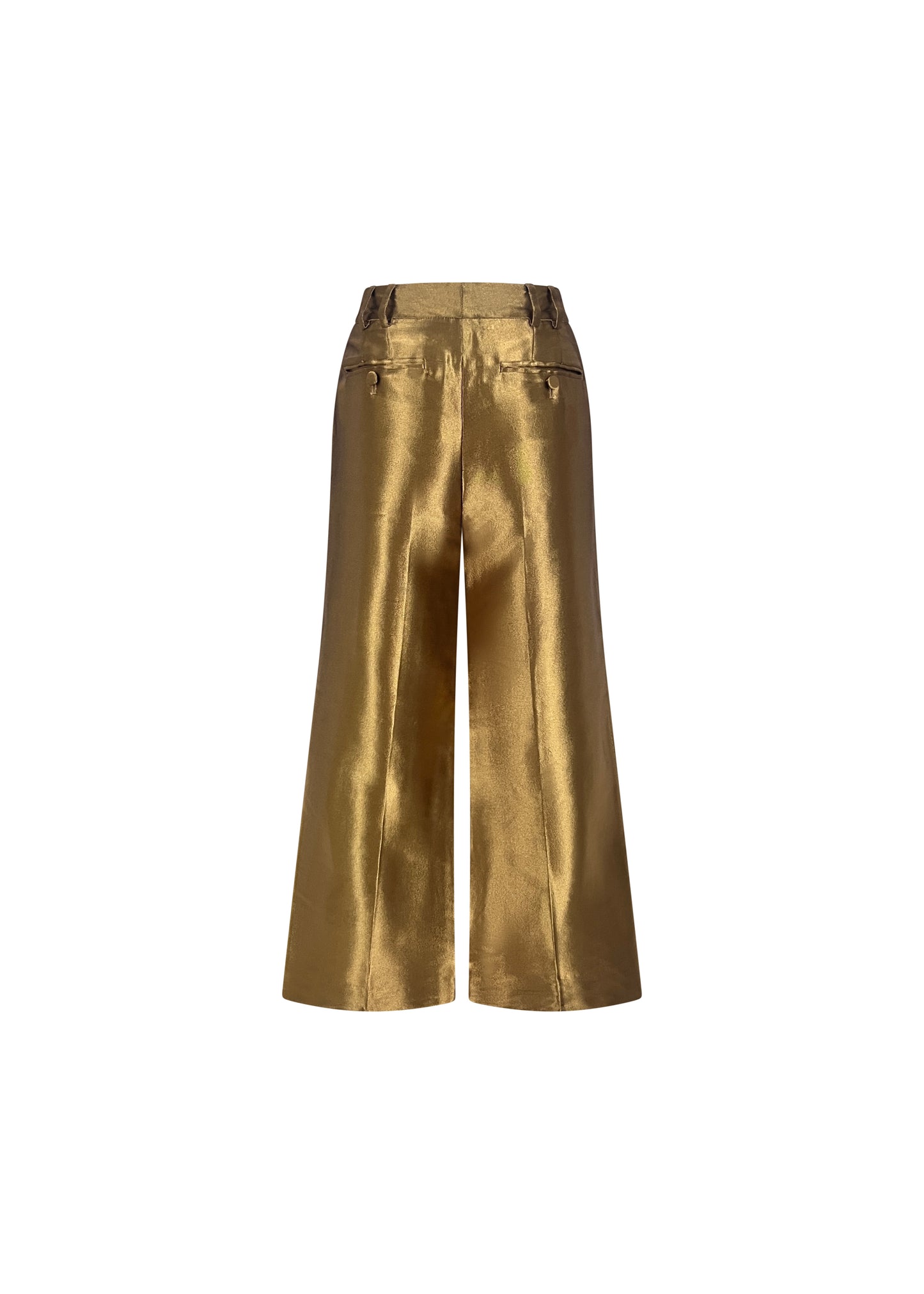 Gold Lamé Suiting Pants