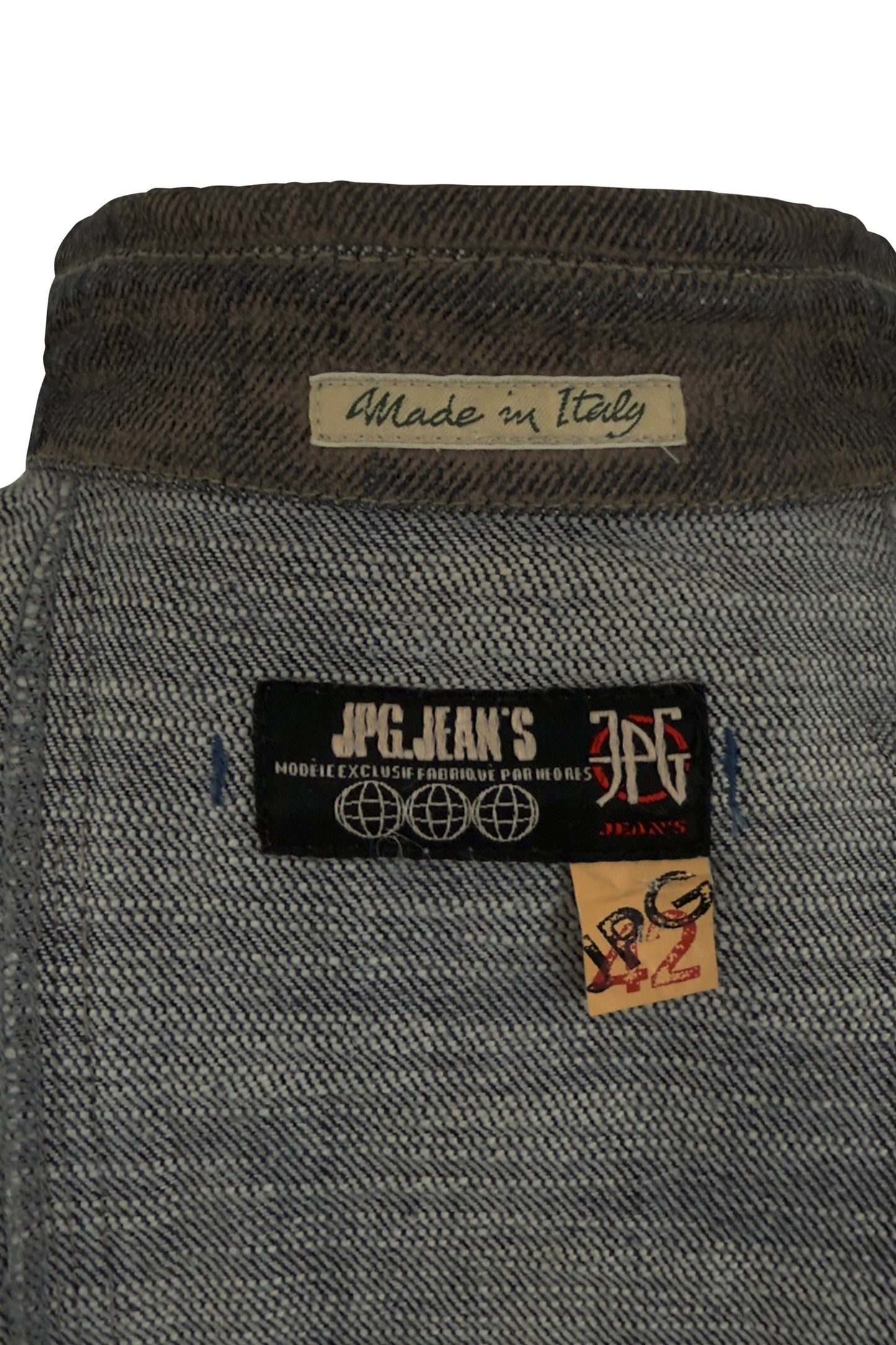 Grey Denim Patchwork Sleeveless Top