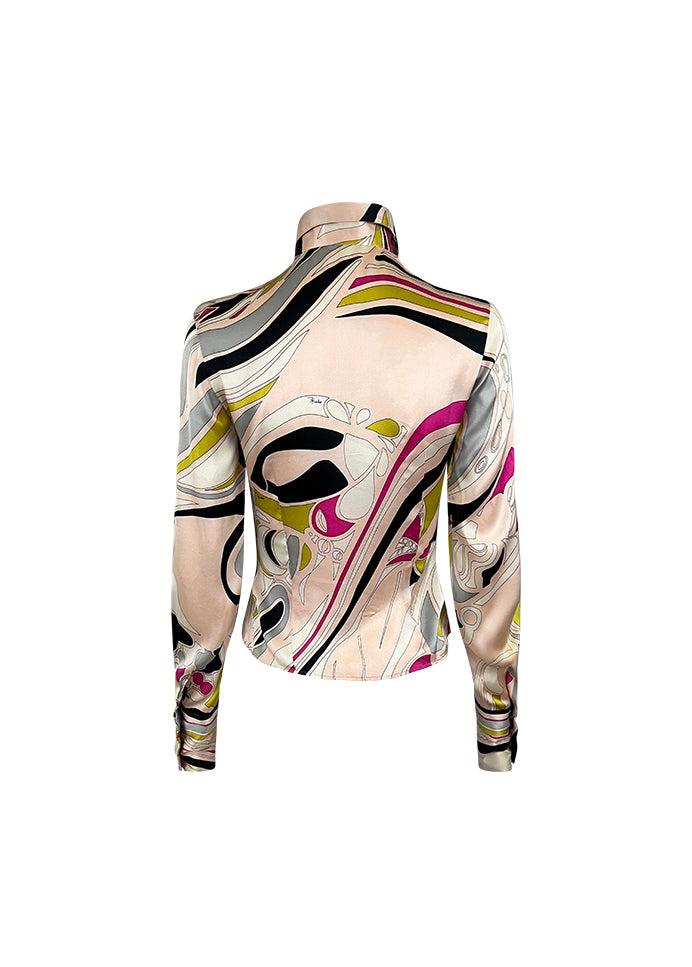 Silk Pussybow Blouse
