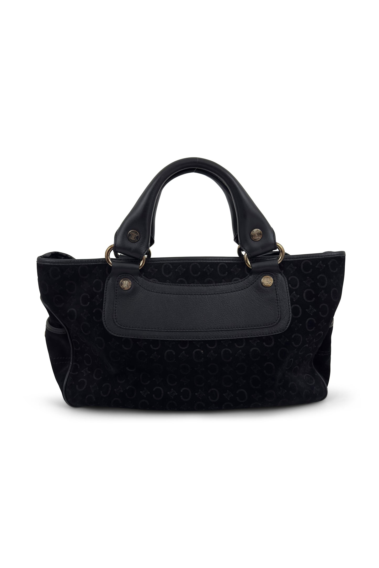 Black Suede Boogie Handbag