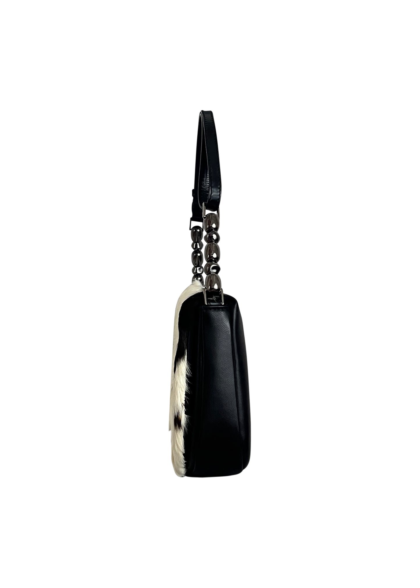 Cow Print Fur Malice Bag
