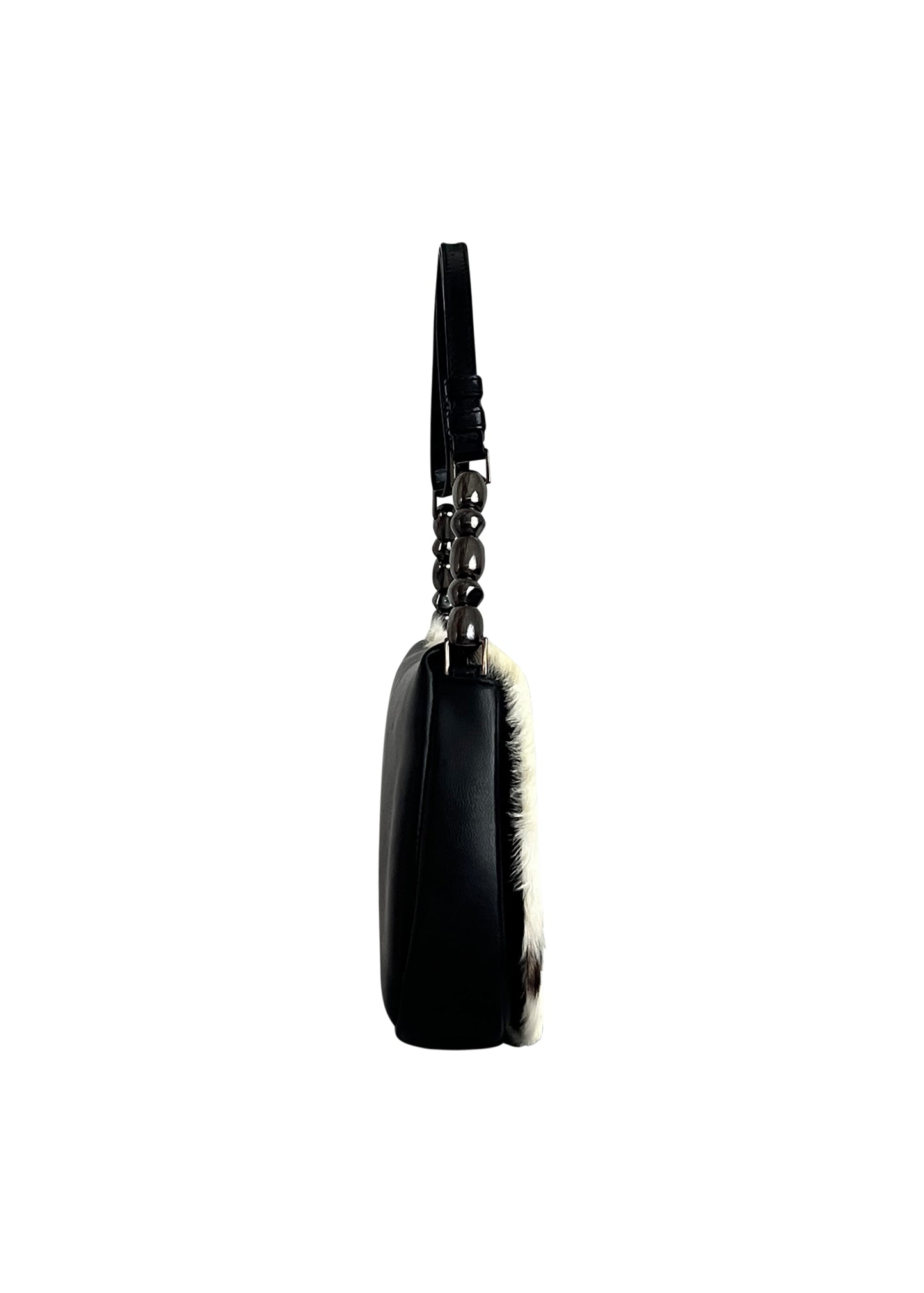 Cow Print Fur Malice Bag