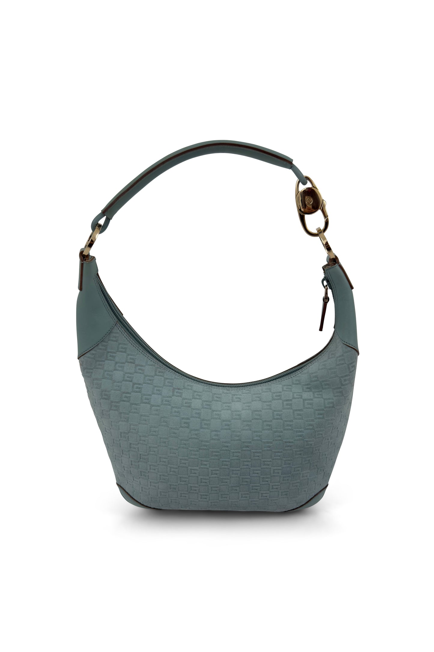 Baby Blue Monogram Shoulder Bag