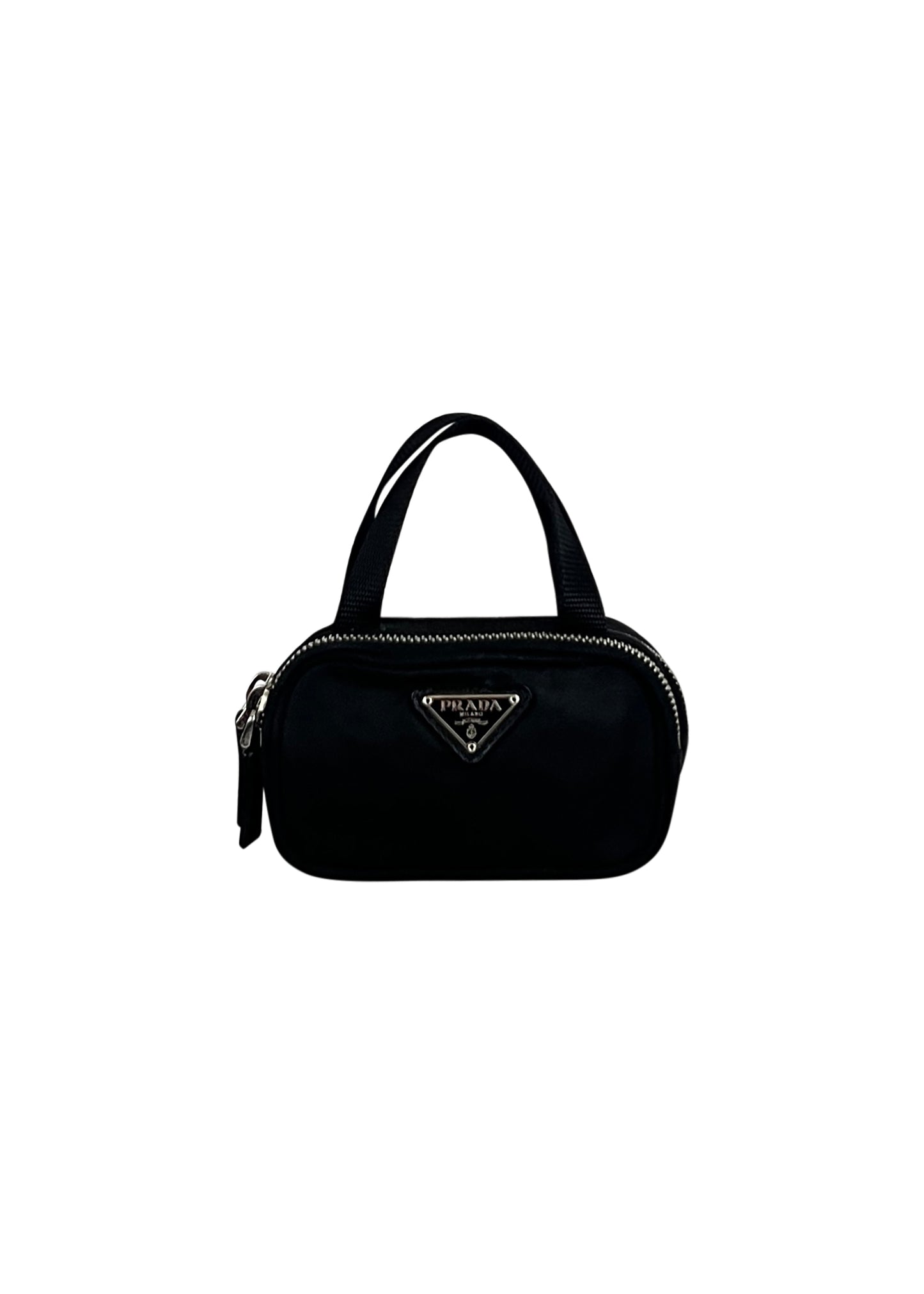 Black Nylon Micro Bag