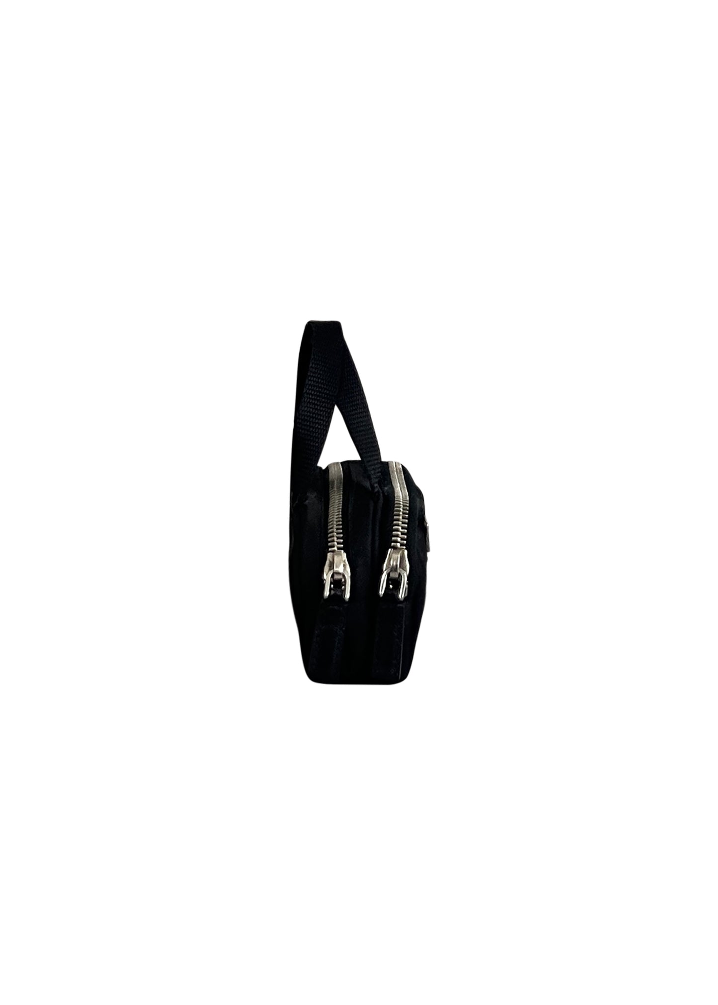 Black Nylon Micro Bag