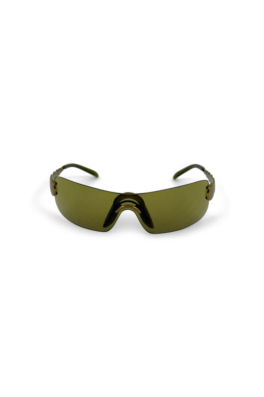 Green Gold 'Millennium' Frameless Sunglasses